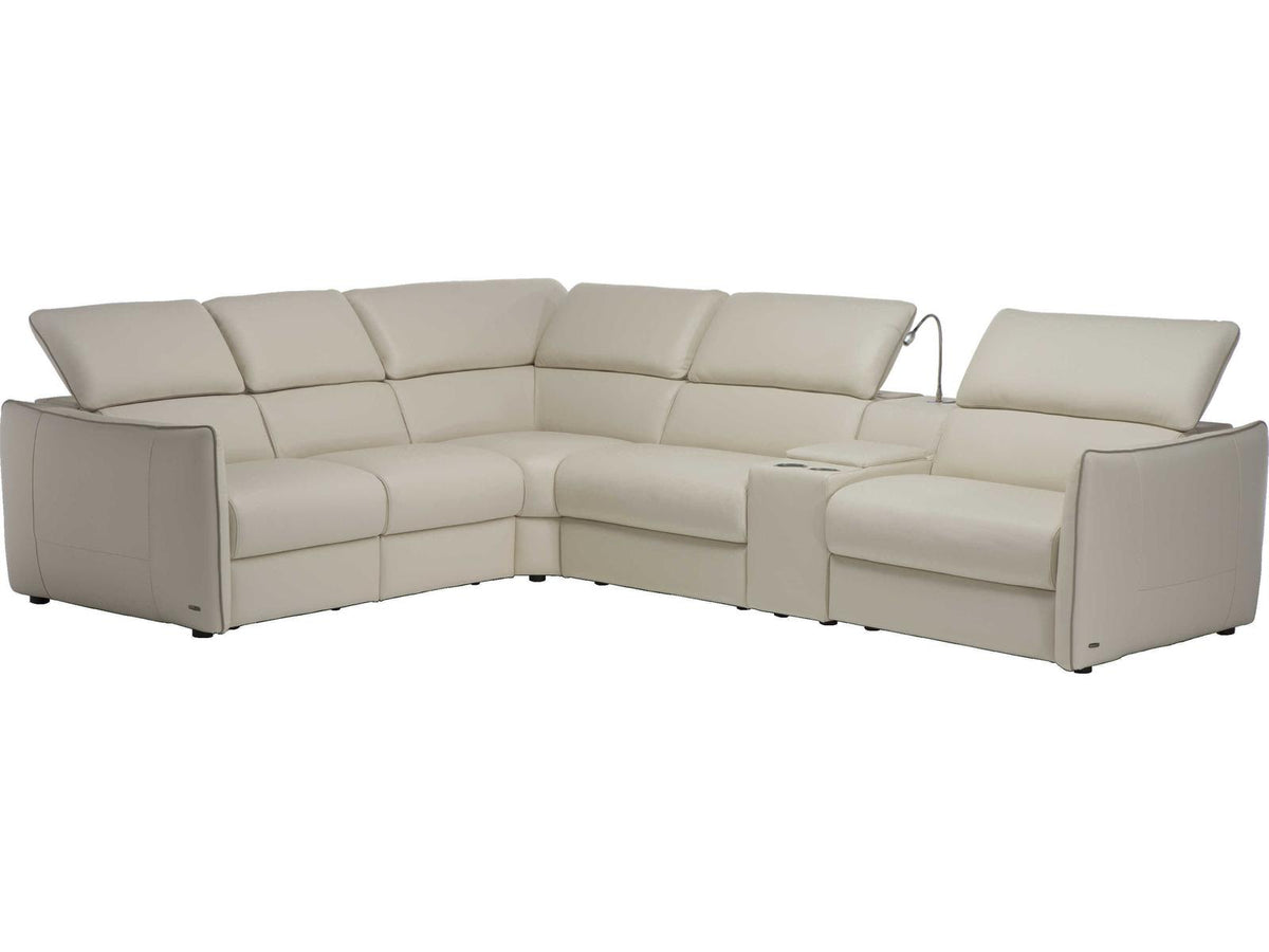 Meraviglia Leather Sectional Sofa
