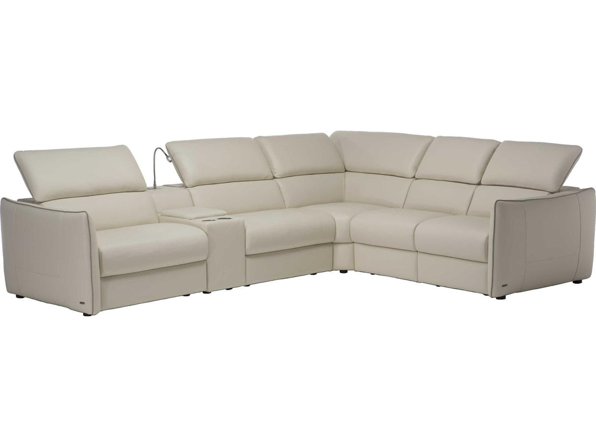 Meraviglia Leather Sectional Sofa