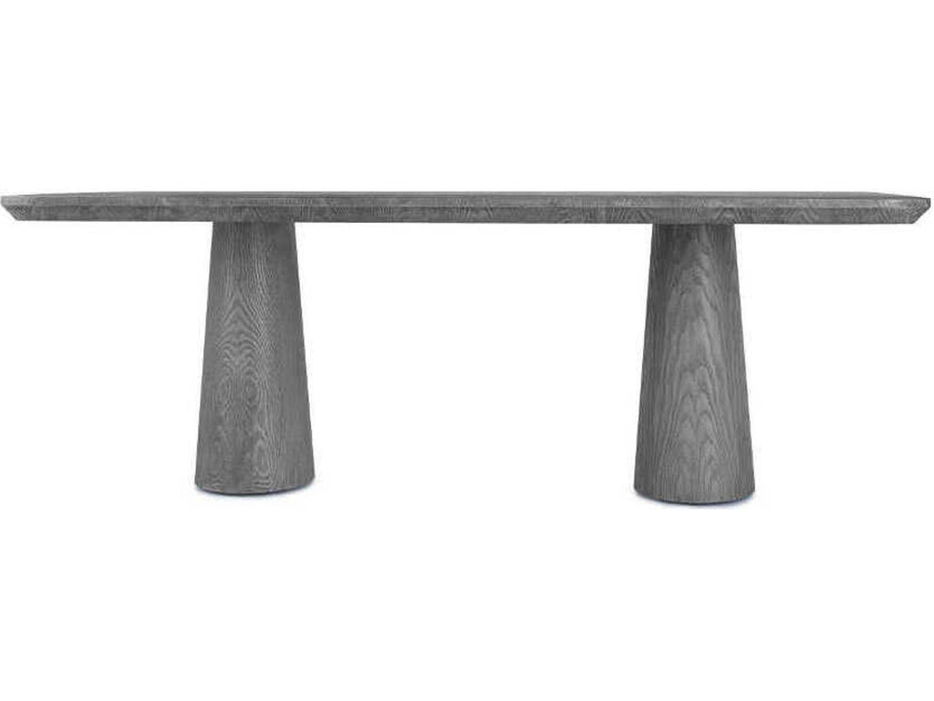 Ingrid Rectangular Dining Table in Medium Grey Chestnut