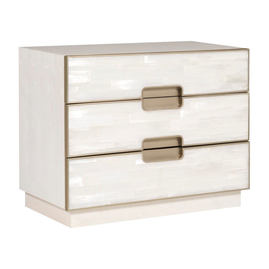 Vanguard Splendor Selenite Nightstand 36"