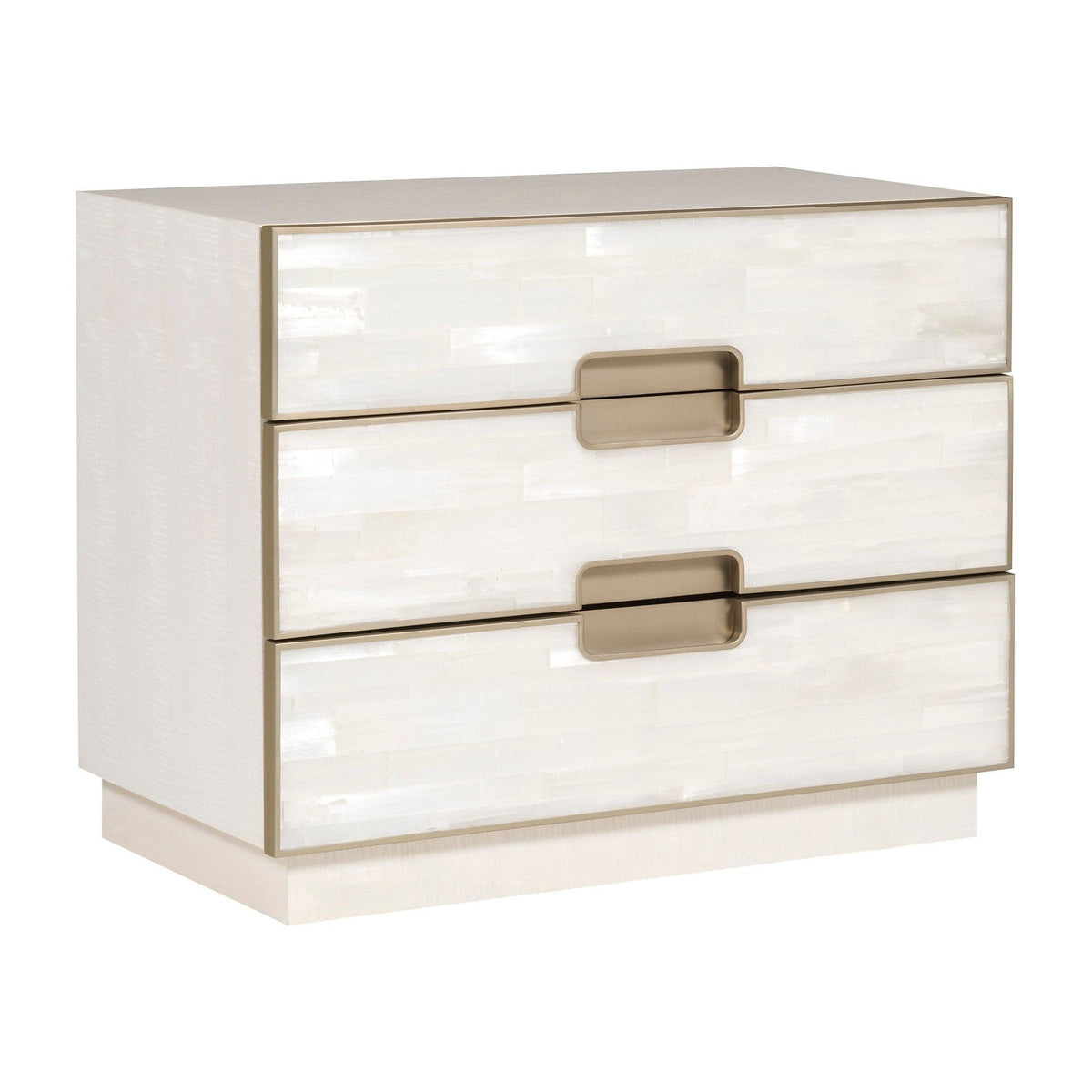 Vanguard Splendor Selenite Nightstand 36"