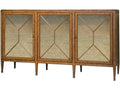 72-Inch Mahogany Wood Antique Mirror Sideboard