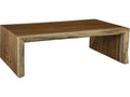Organic Chamcha Wood Coffee Table Natural Finish
