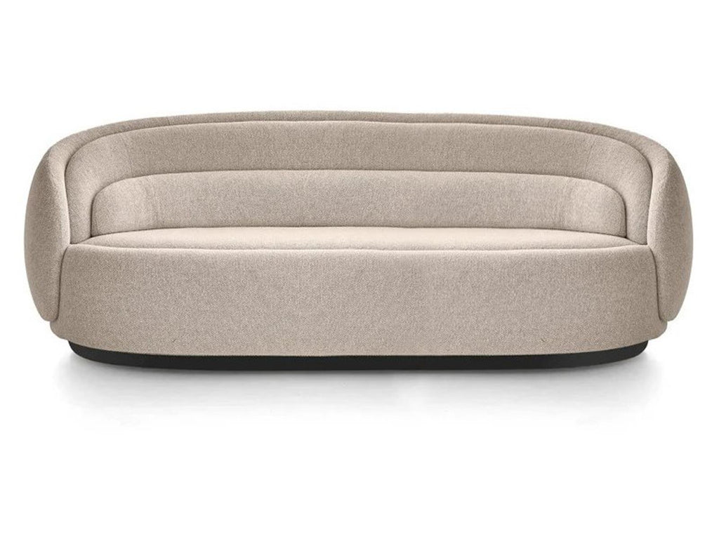 Peonia 2-Seat Sofa in Zea 01 Beige Fabric