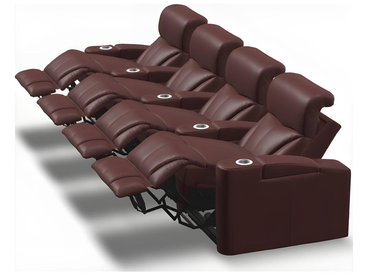 Vivid Modular Power Reclining Sectional Sofa with Power Headrest and Lumbar