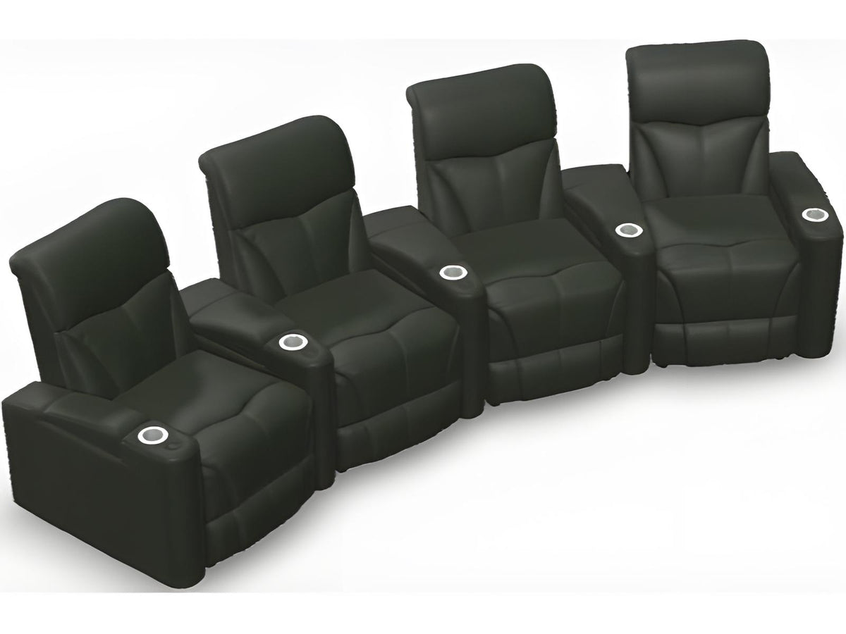 Vivid Modular Sectional Sofa with Power Recline and USB Charging