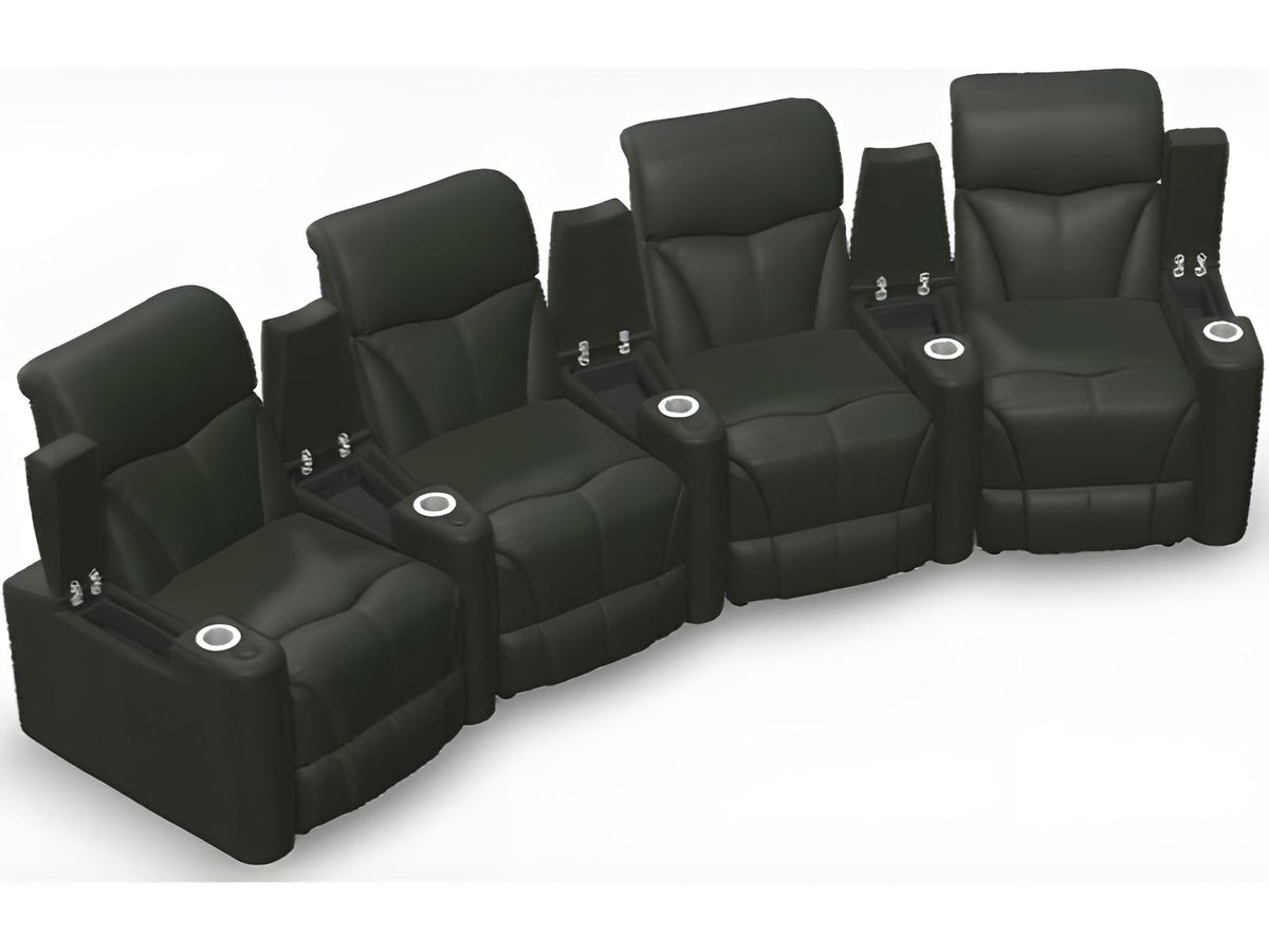 Vivid Modular Sectional Sofa with Power Recline and USB Charging