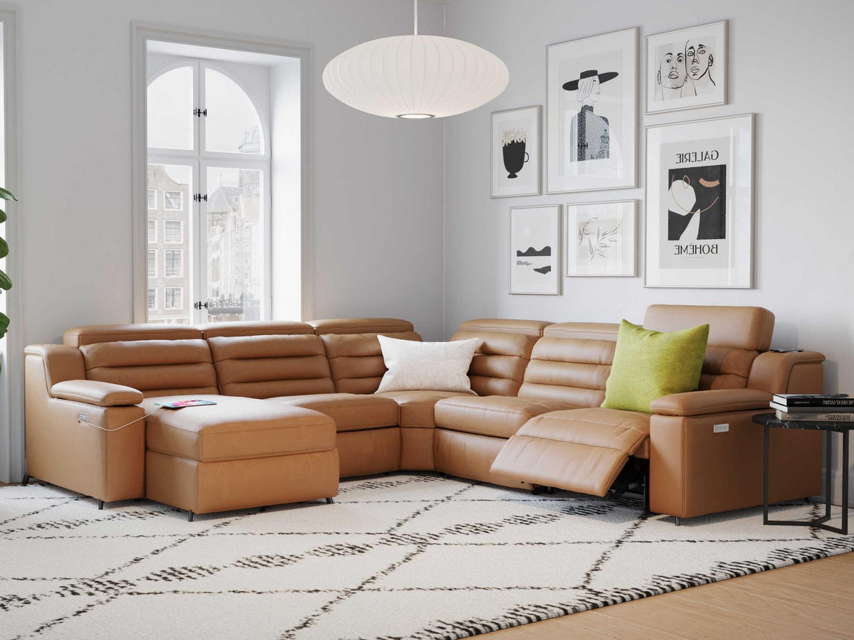 Lotus Upholstered Sectional Sofa