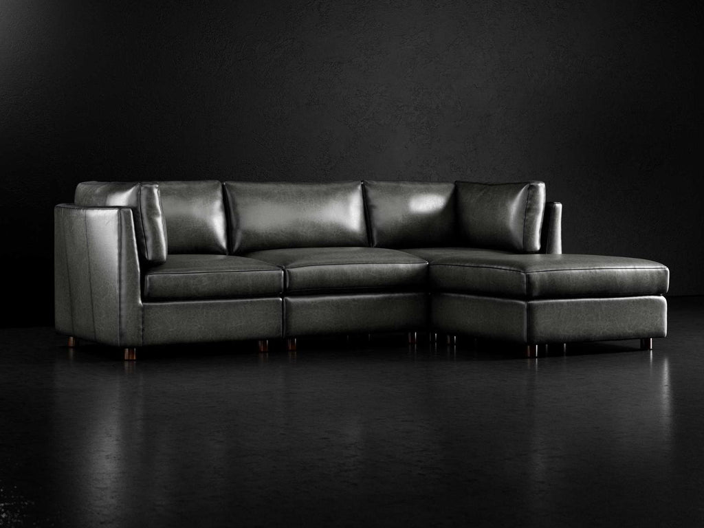 Adeline Leather Sectional Sofa