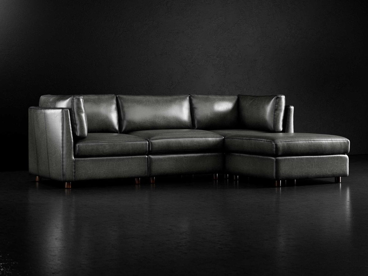 Adeline Leather Sectional Sofa