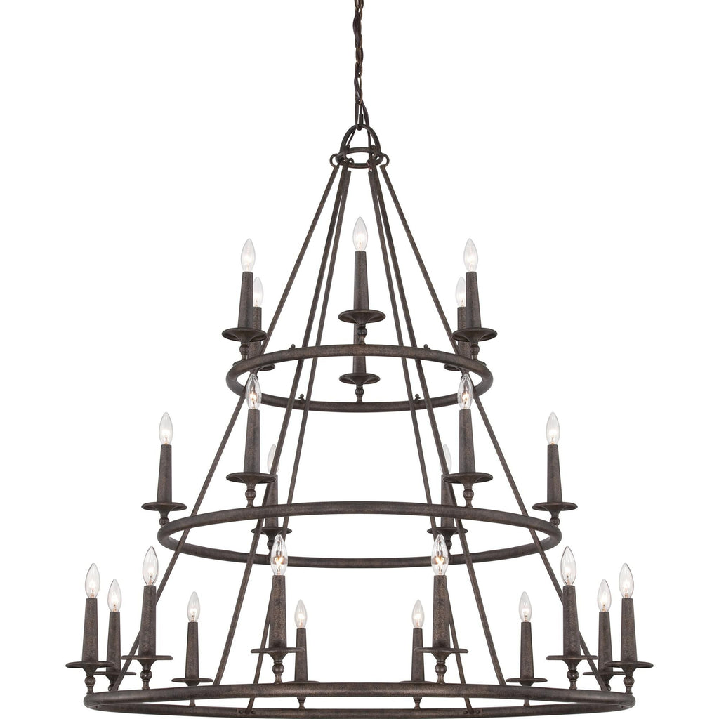 Quoizel Voyager 48 Inch 24 Light Chandelier Cp180561