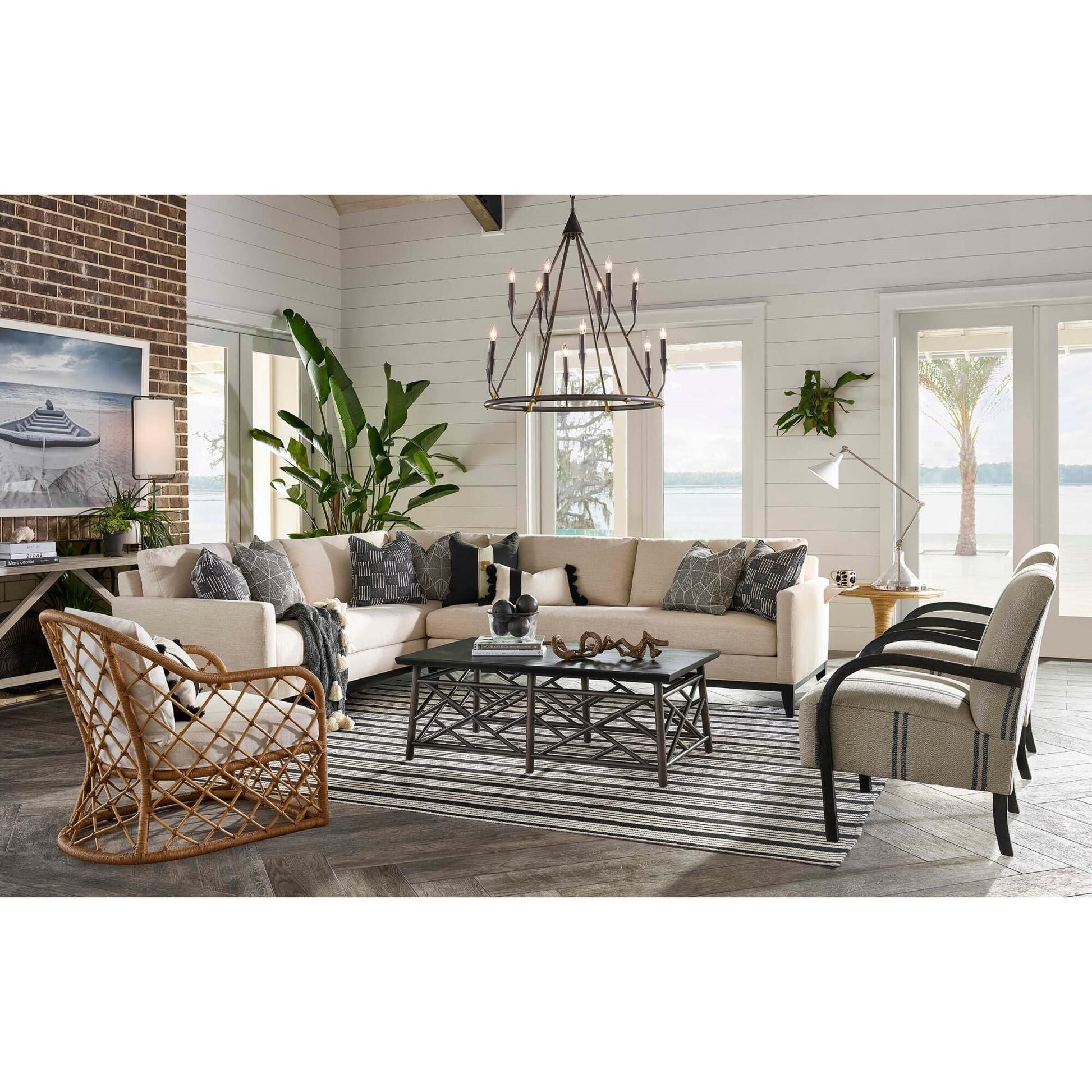 Regina Andrew Coastal Living Sierra 35 Inch 12 Light Chandelier Cp433338