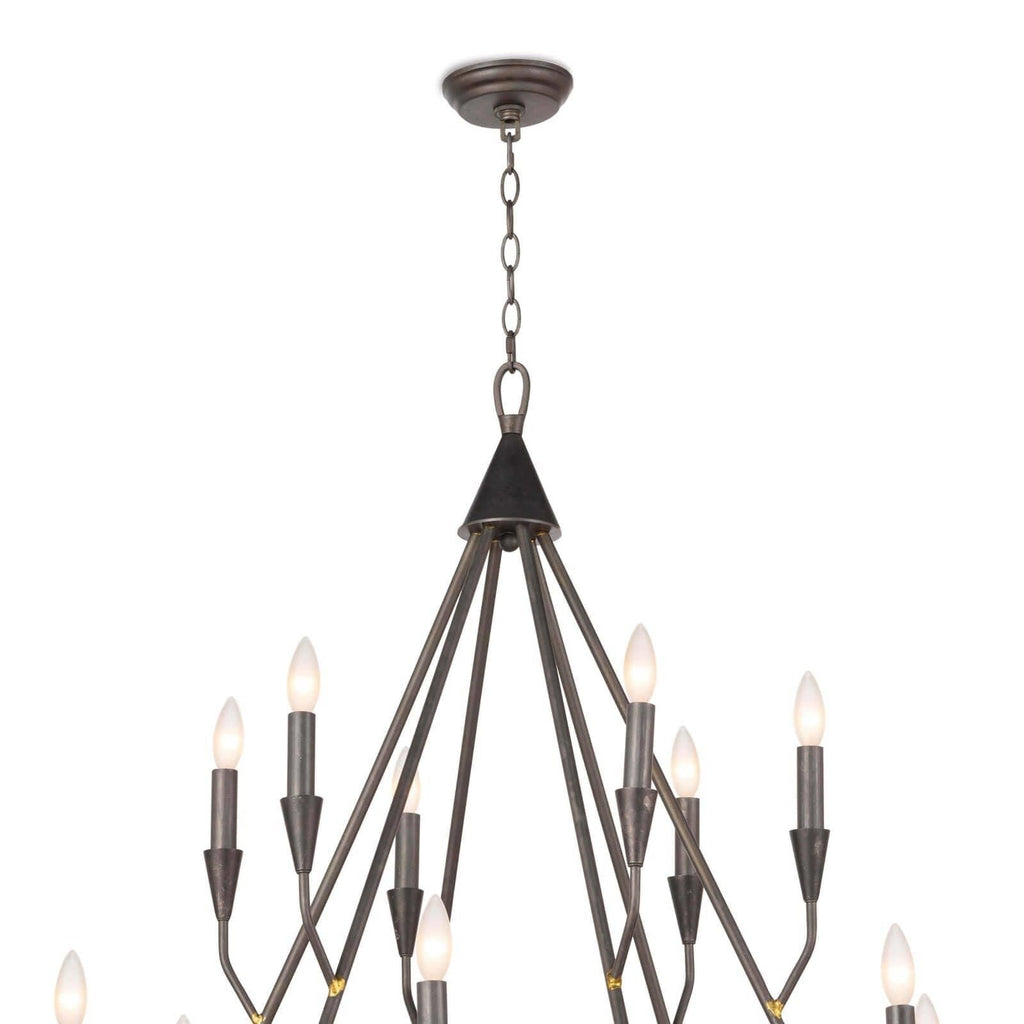Regina Andrew Coastal Living Sierra 35 Inch 12 Light Chandelier Cp433338