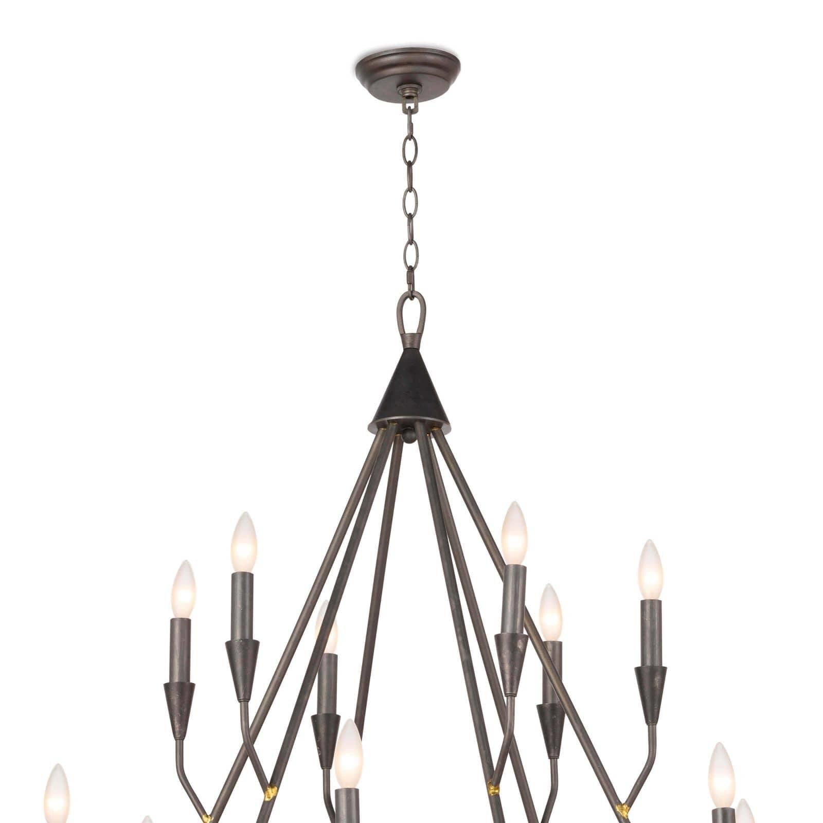 Regina Andrew Coastal Living Sierra 35 Inch 12 Light Chandelier Cp433338