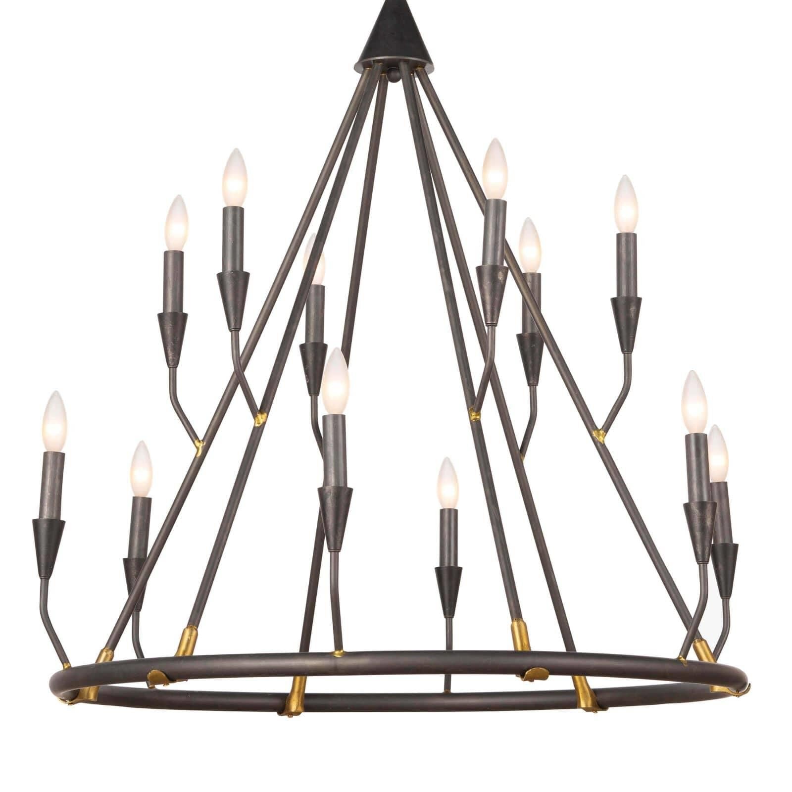 Regina Andrew Coastal Living Sierra 35 Inch 12 Light Chandelier Cp433338