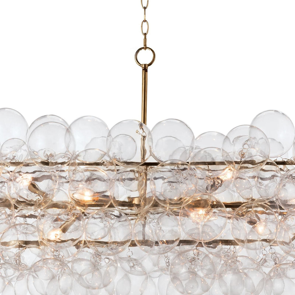 Regina Andrew Bubbles 51 Inch 8 Light Linear Suspension Light Cp771749
