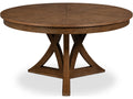 Casual Jupe Expandable Dining Table in Light Mink Oak