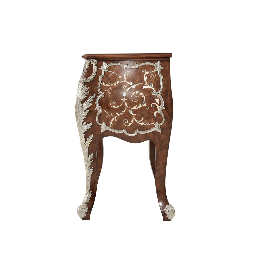 Theodore Alexander Laurent Bombe Commode Open Box Item