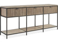 Concord Console Table with Drawers and Shelf