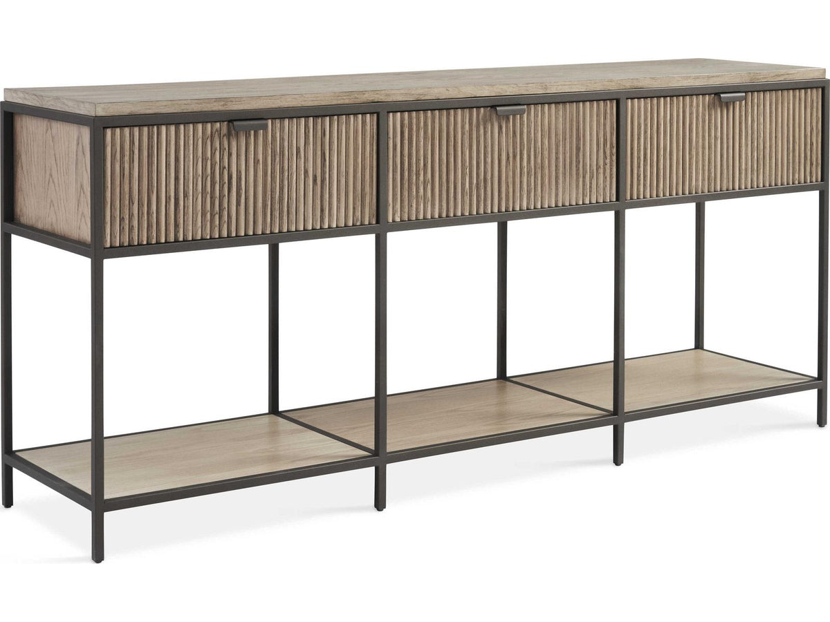 Concord Console Table with Drawers and Shelf