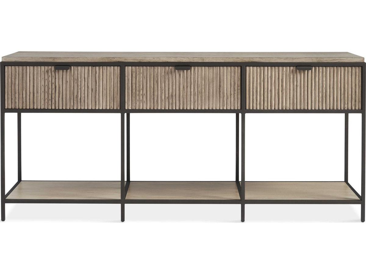 Concord Console Table with Drawers and Shelf