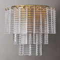Sirene Clear/Smoke Glass Wall Sconce