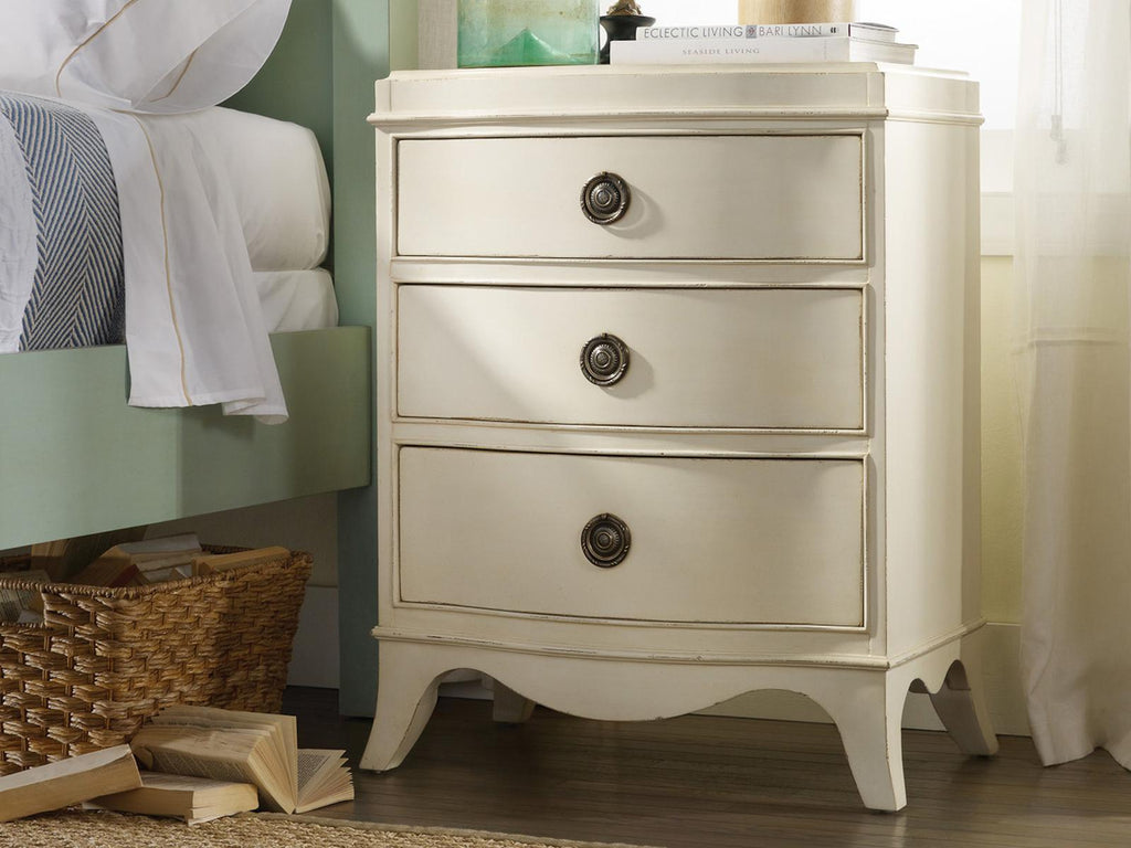 Melbourne 3-Drawer Nightstand with Removable Hardware