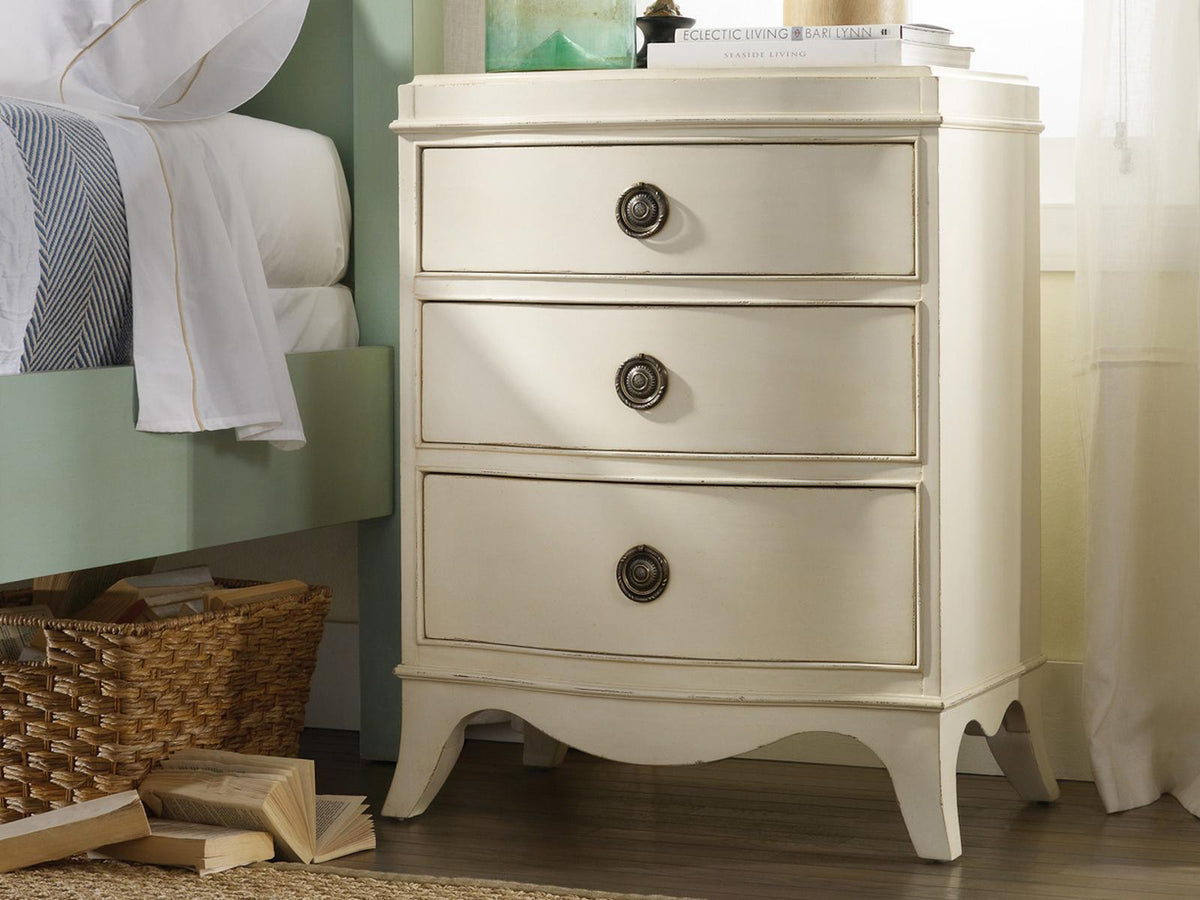 Melbourne 3-Drawer Nightstand with Removable Hardware