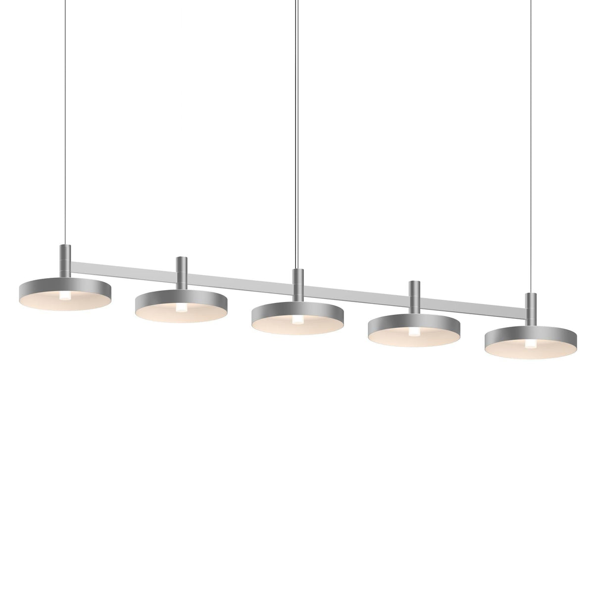 Sonneman Systema Staccato 57 Inch 5 Light Led Linear Suspension Light Cp764392