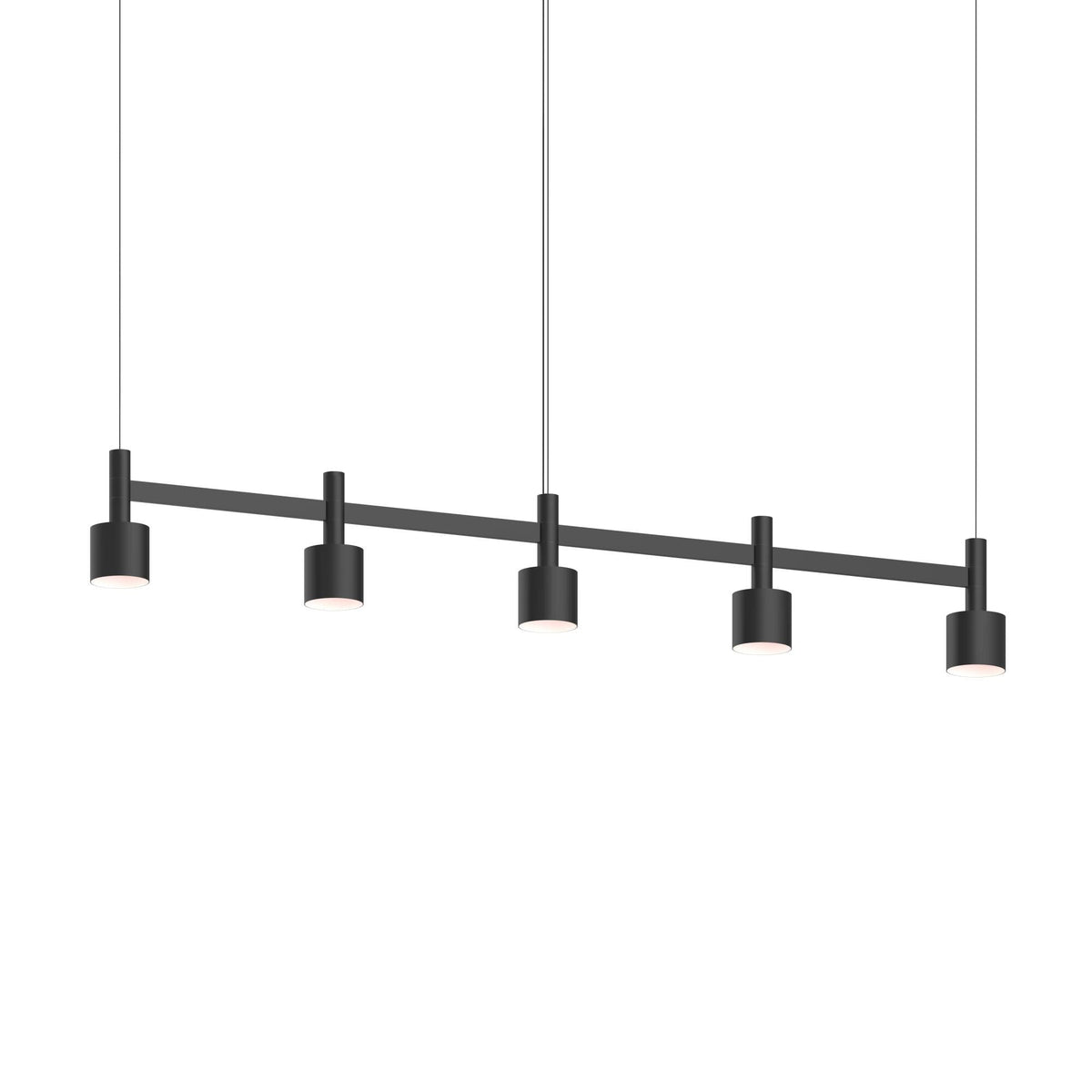 Sonneman Systema Staccato 57 Inch 5 Light Led Linear Suspension Light Cp764391