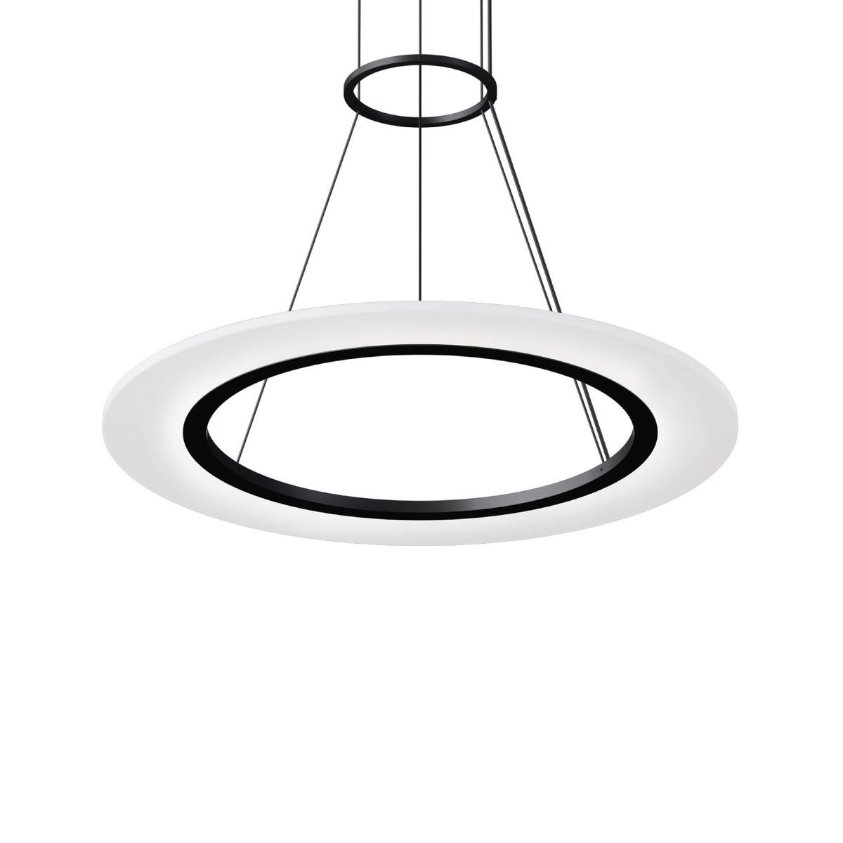 Sonneman Arctic Rings 23 Inch Led Large Pendant Cp756035