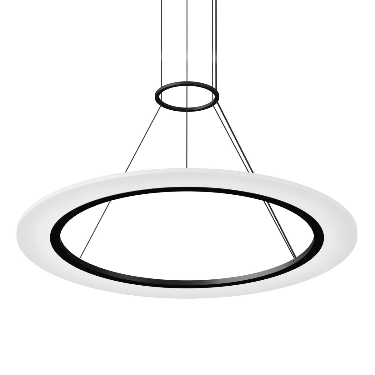 Sonneman Arctic Rings 30 Inch Led Large Pendant Cp756036