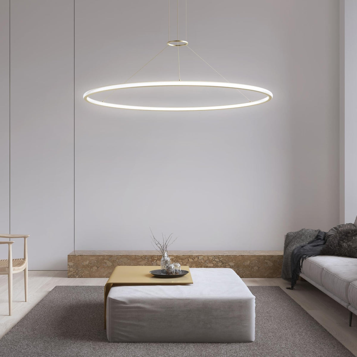 Sonneman Luna 61 Inch Led Large Pendant Cp739222