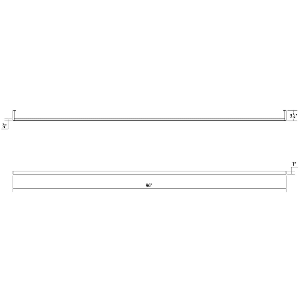 Sonneman Robert Sonneman Thin Line 96 Inch Led Wall Sconce Cp368007