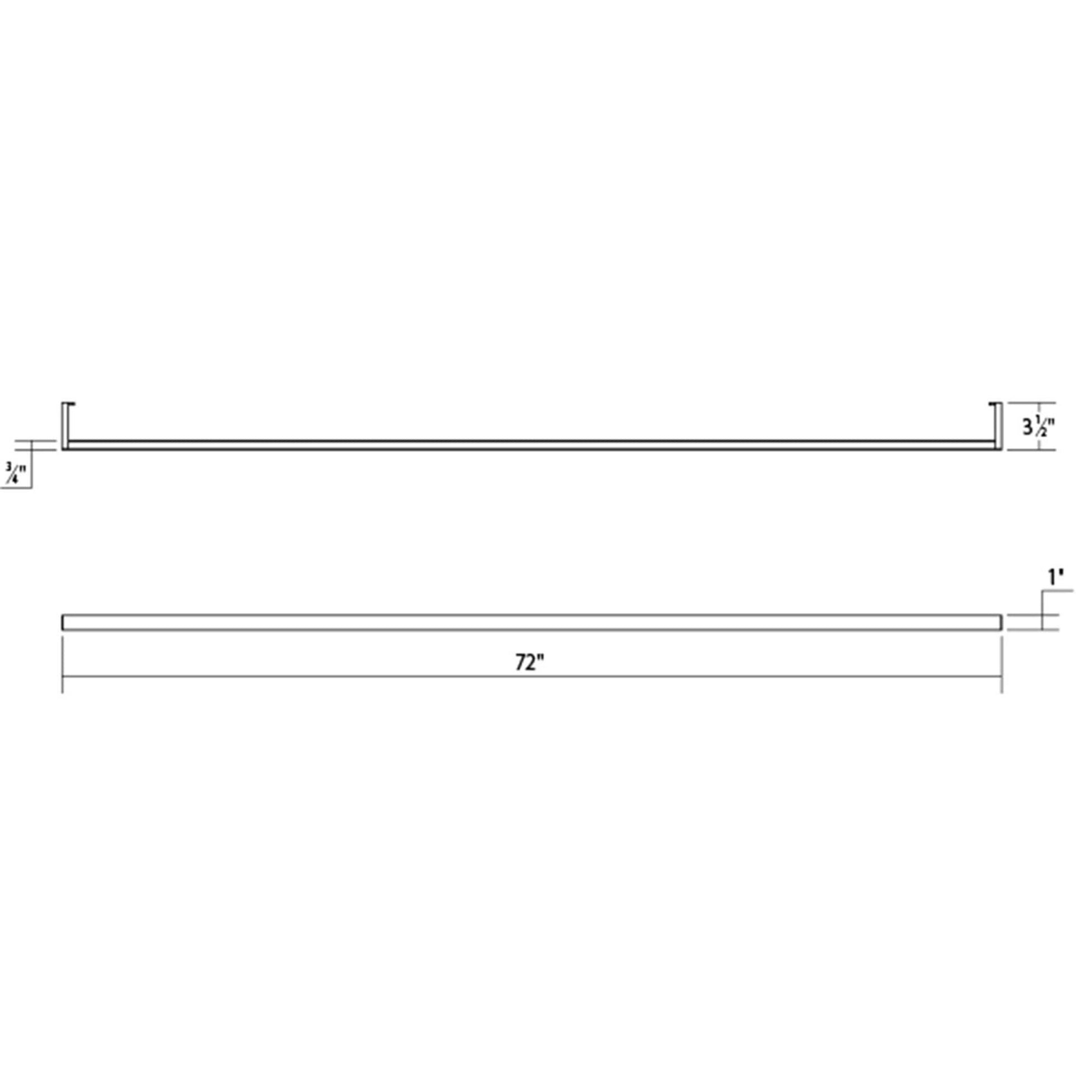 Sonneman Robert Sonneman Thin Line 72 Inch Led Wall Sconce Cp43014