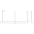 Sonneman Robert Sonneman Thin Line 96 Inch Led Large Pendant Cp368018