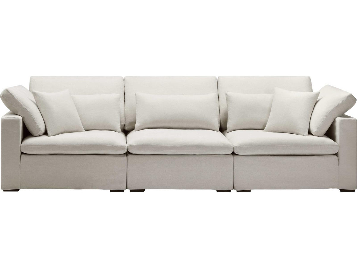 Avington Cream Upholstered Sofa