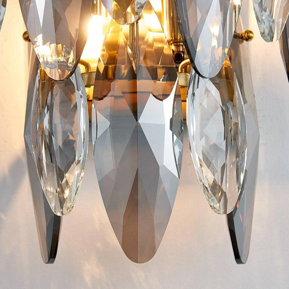 Scale Crystal Wall Sconce