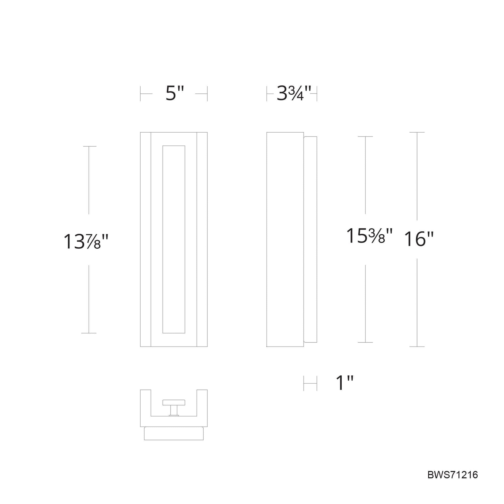 Schonbek Beyond Magnate 16 Inch Led Wall Sconce Cp748983