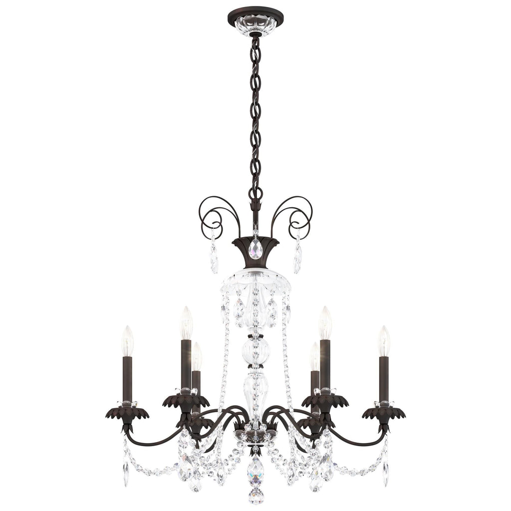 Schonbek Helenia 28 Inch 6 Light Chandelier Cp483506