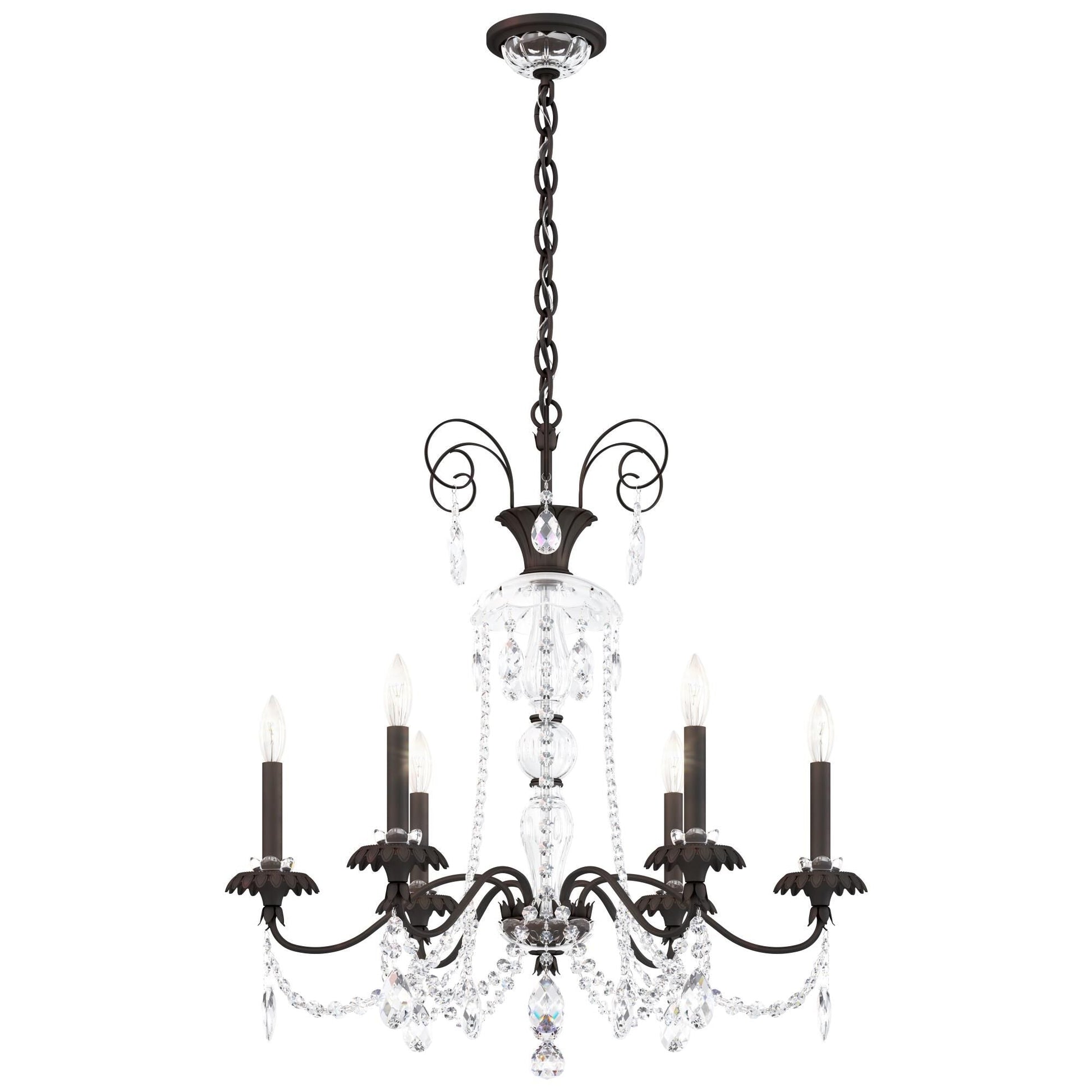 Schonbek Helenia 28 Inch 6 Light Chandelier Cp483506