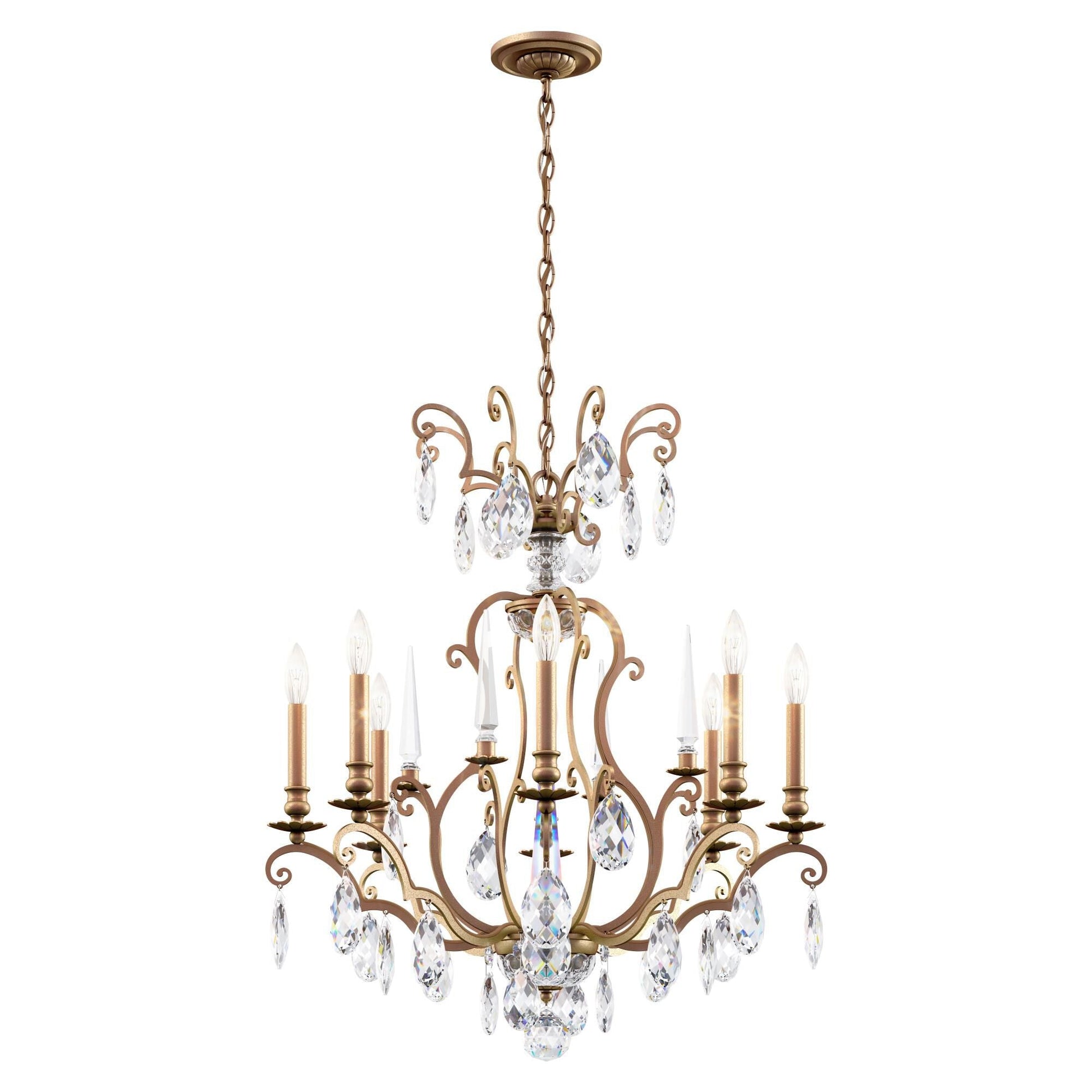 Schonbek Nouveau 32 Inch 8 Light Chandelier Cp484625