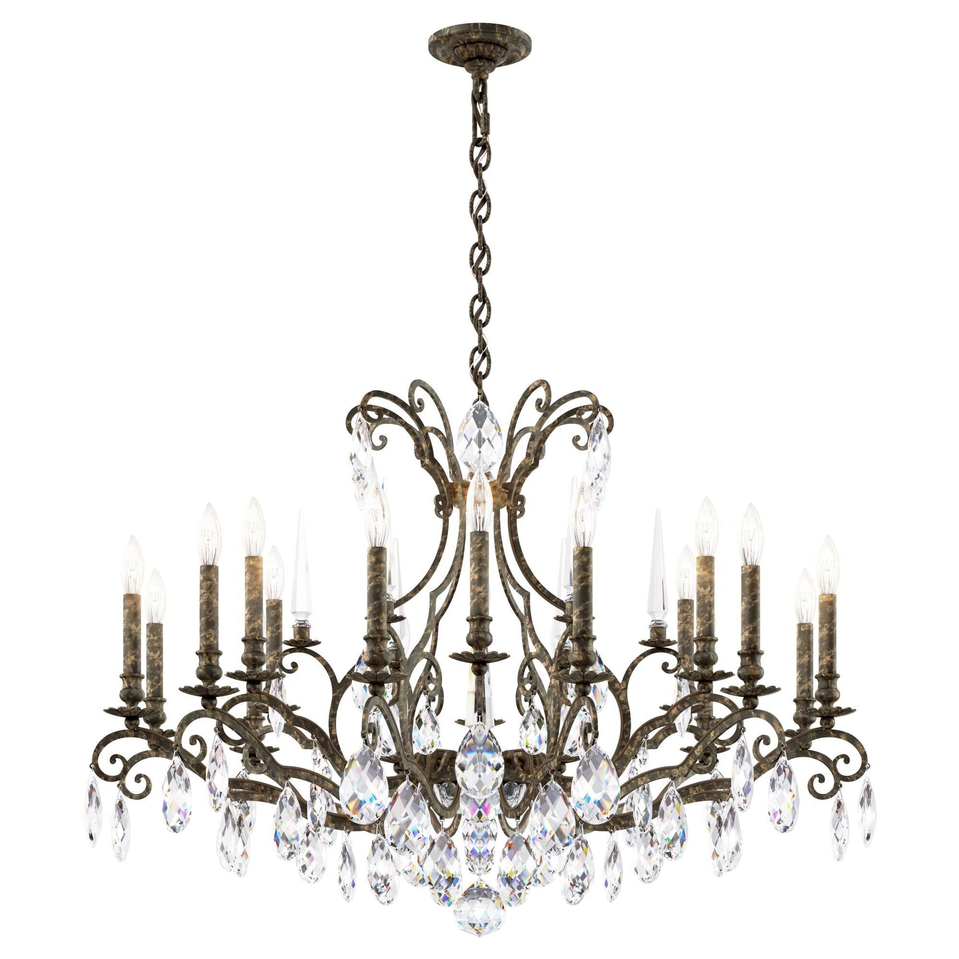 Schonbek Nouveau 40 Inch 18 Light Chandelier Cp484635