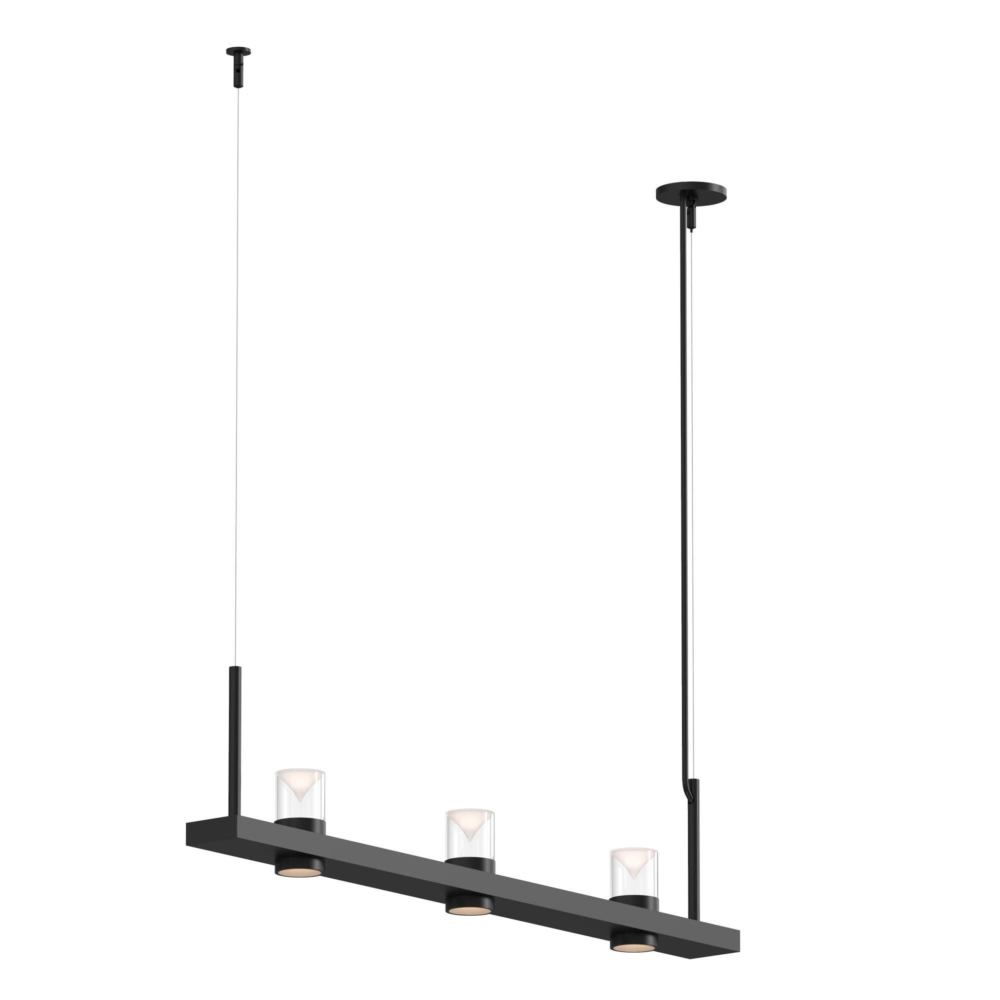 Sonneman Robert Sonneman Intervals 48 Inch 3 Light Led Linear Suspension Light Cp198142