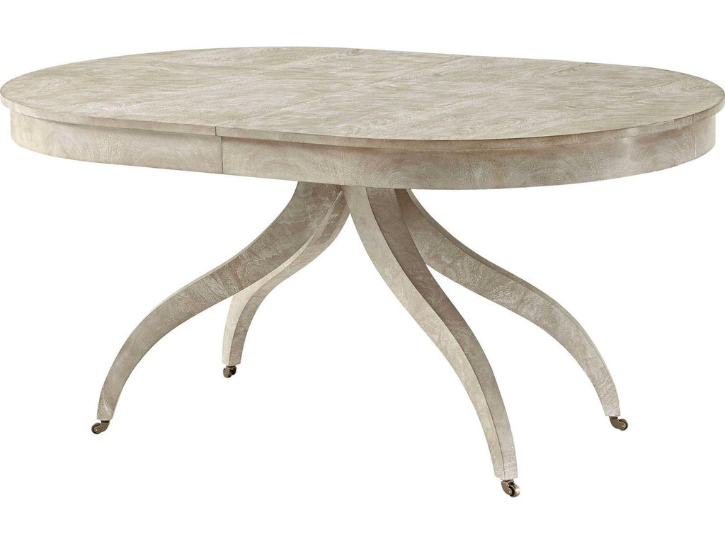 Oval Wood Geo Coast Dining Table