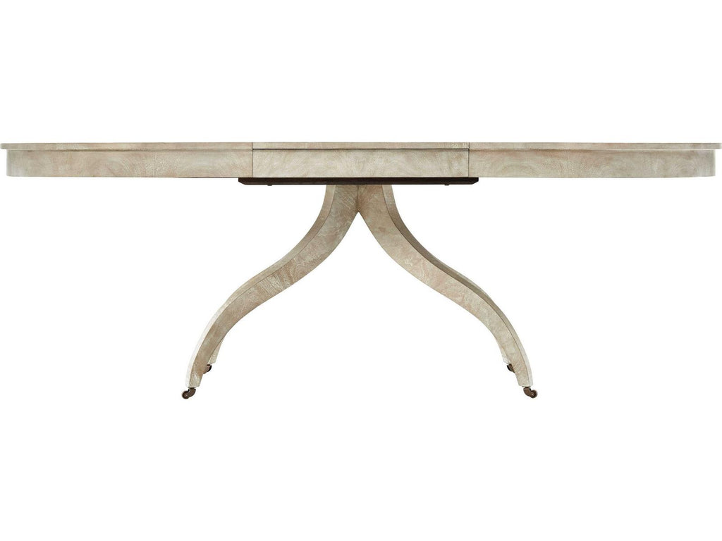 Oval Wood Geo Coast Dining Table