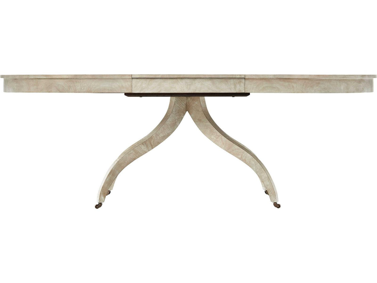 Oval Wood Geo Coast Dining Table