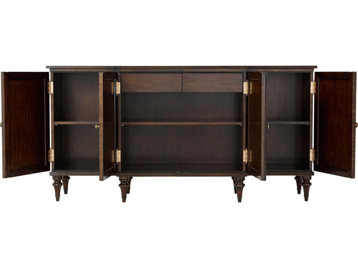 Mandel Sideboard with Feathered Paldao Veneer and le Brun Finish