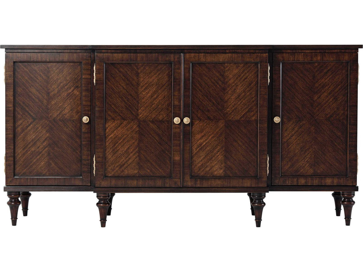 Mandel Sideboard with Feathered Paldao Veneer and le Brun Finish