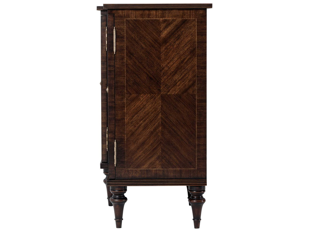 Mandel Sideboard with Feathered Paldao Veneer and le Brun Finish